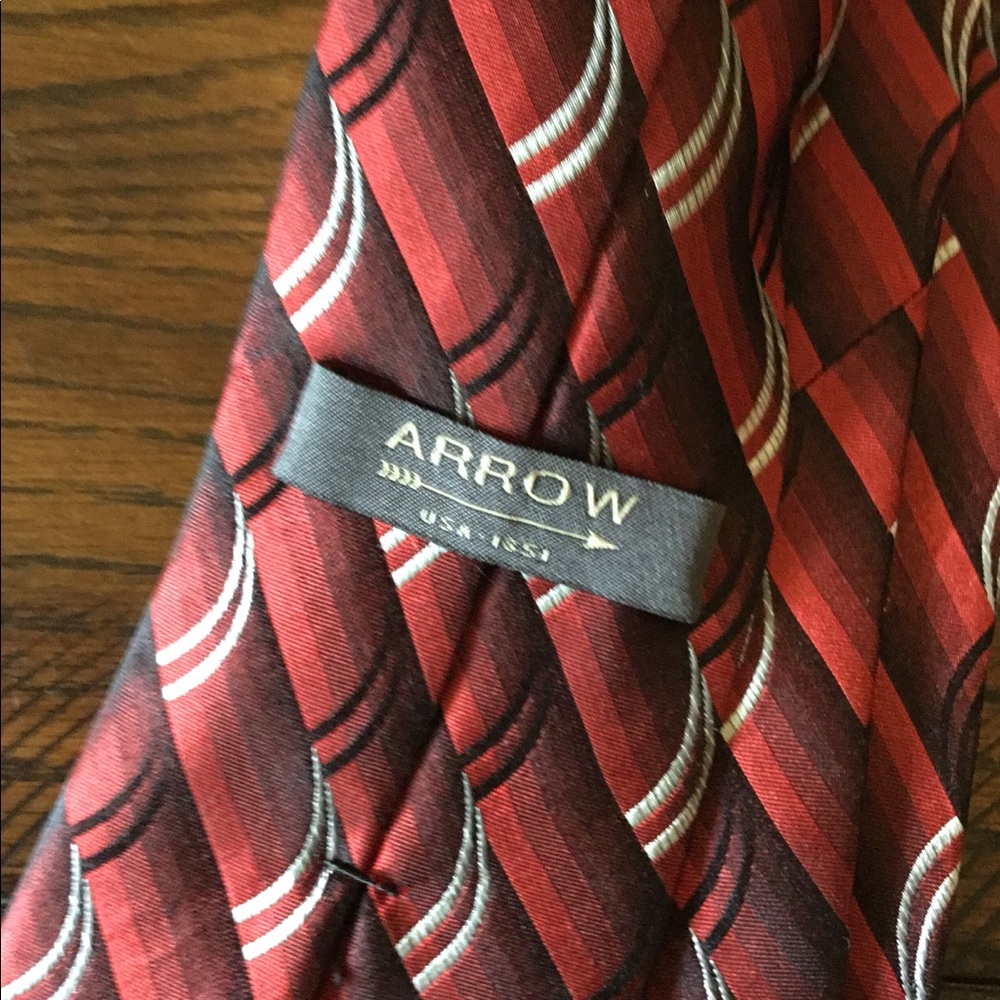 Arrow Men’s Silk Neck Tie - Picture 4 of 8